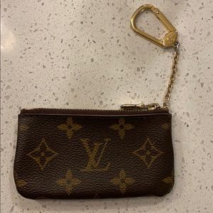 Authentic Louis Vuitton Key Pouch in Monogram